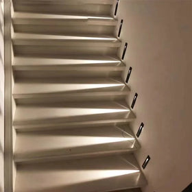 Modern Indoor Home Corner 3w Foot Lamp Recessed Motion Sensor Led Step Stair Lights Side Staircase Light