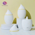 Yueshunxing 50ml White PP Plastic Cosmetics Face Body Lotion Bottle Wholesale Empty Plastic Sunscreen Bottle with Cap