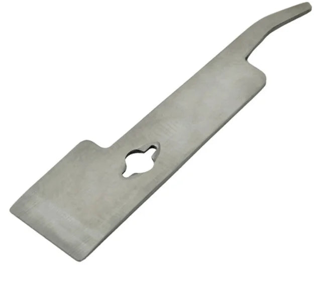 Stainless Steel Spleen Beehive Tools Small Elbow Lifting Hive Scraper for Beehive Use