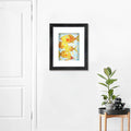 Aibo Kids Art Frames Front-opening Eco-Friendly Durable Japan Style Black Frame for Kids Drawings Children Projects Schoolwork