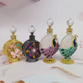 Hot Sale 30ml Mini Empty Fancy Attar Glass Essential Oil Bottle Dubai Perfume Oil Bottle for Oud Oil Luxury Beautiful Fancy MegaBDM