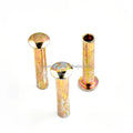 Custom Nonstandard Semi-Tubular Countersunk Head Rivets Stainless Steel/Aluminium Grade 4.8 & 6.8
