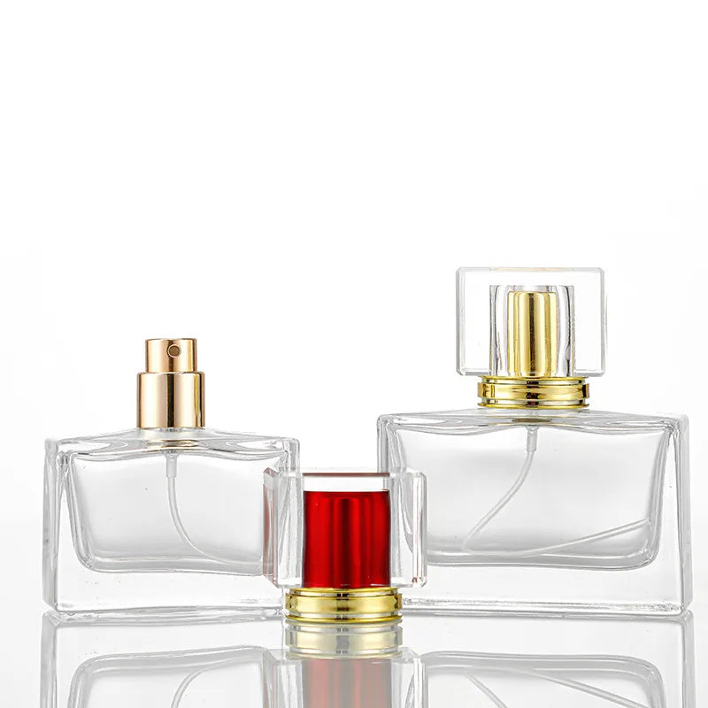 Luxury Glass Empty Perfume Bottle 30ml 50ml Custom Perfume Bottle With Customized Logo