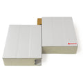 FM Approval 100mm Cold Room Polyurethane Sandwich Panels Thermal Insulation Fireproof Eco-Friendly Galvanized Workshop Hotel
