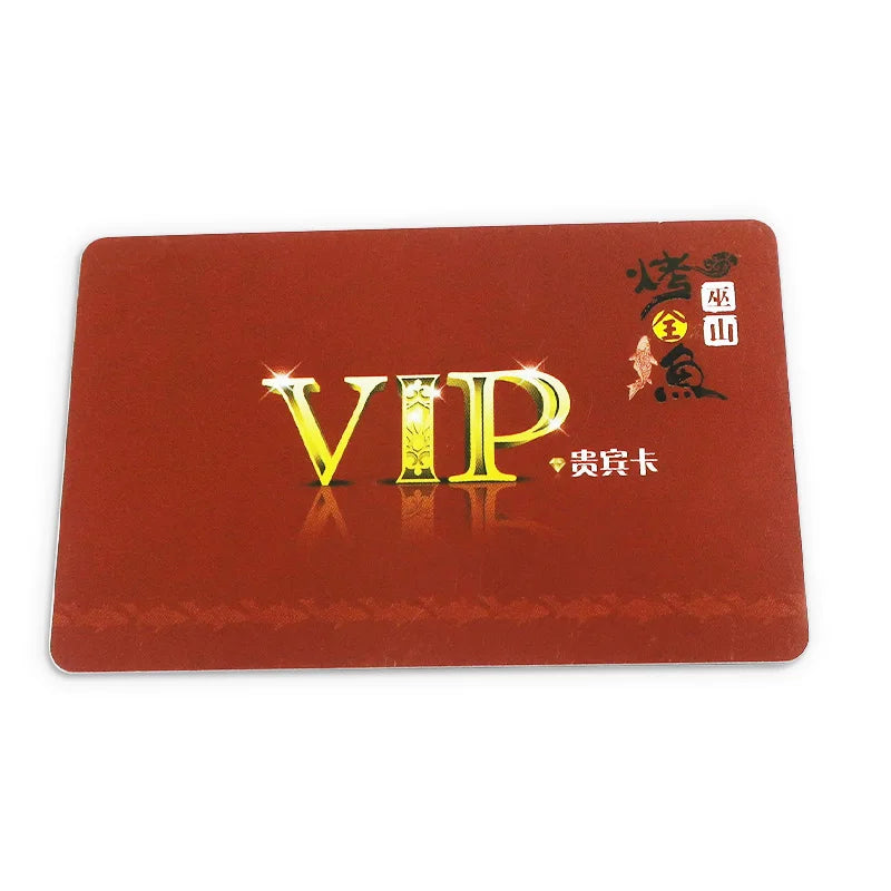 Factory Custom Pvc Luxury Business Card Printer Plastic VIP Membership Card