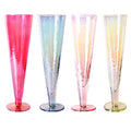 2022 Hot Sale Handmade Electroplate Cocktail Mocktail Crystal Glasses Multiple Luster Colors 300 Pcs MOQ Engraving Glass Type