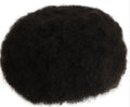New Arrival Men Toupee Full Lace African Curly 100% Indian Human Hair Replacement System Glue Wigs for Men Toupee