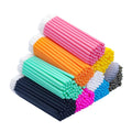 Lint Free Hollow Handle Flocking Make up Lipliner Nylon Hair Pink Lipstick Scrub Gloss Applicator Lipgloss Stick Lip Brush