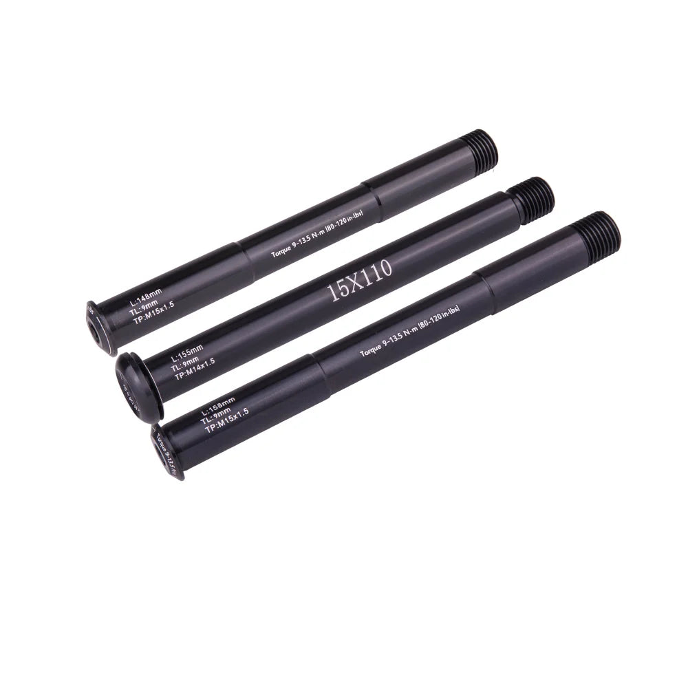 ZTTO MTB Thru Axle Road Bike Shaft Front Rear Hub Skewers 12mm 15mm Wheel Axis Hub Shaft 15x100 12x142 12x100 12x148 15x110 MegaBDM