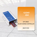 IP67 Waterproof 12V 24V 20A MPPT Remote Control Solar Street Light Controller Product Category Solar Charge Controller