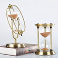 Wholesale Modern Design Custom Sand Timer 15min & 30min Fillable Hourglass for Birthday Occasions DIY Colorful Hourglass