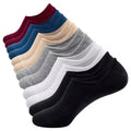 10 Pairs Non Slip No Show Socks Women and Men Low Cut Invisible Liner Ankle Socks