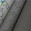 CX 6771 Geometric PE Embroidery Wallpaper Modern Woven Texture Wall Covering Waterproof for Hotel Background Wall Decoration