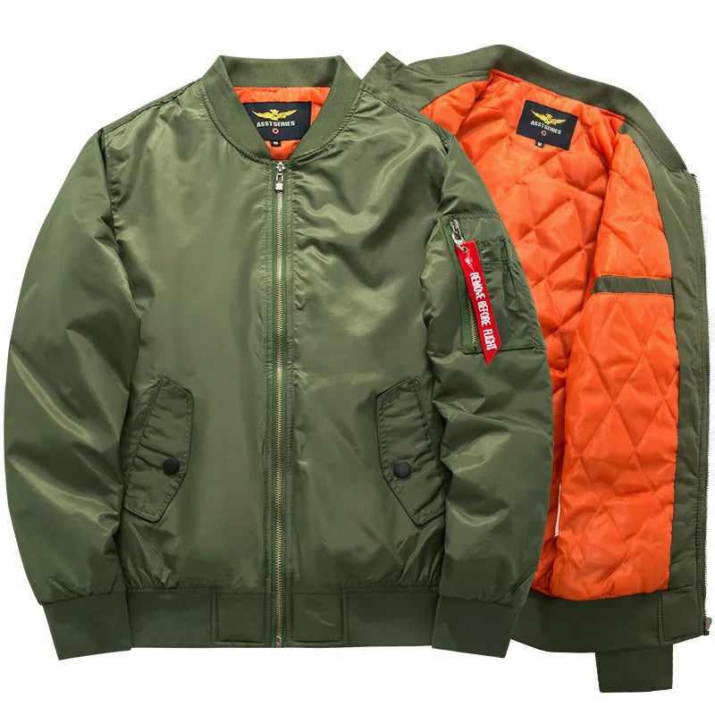 S-8XL Plus Size Overcoat Winter Jacket for Man Varstiy Padded Quilted Jacket Wholesale Casual Versity Bomber Jacket