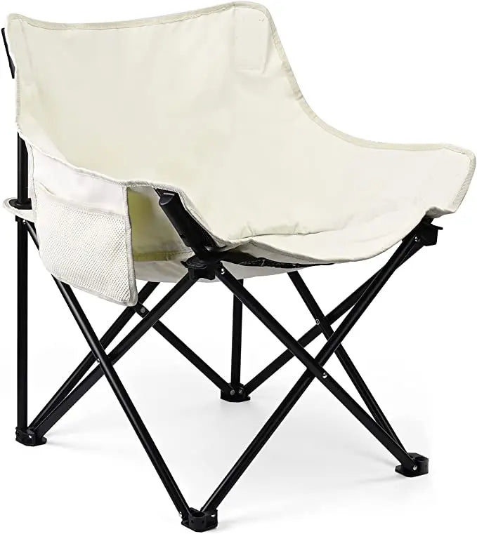 2025 WOQI Custom Logo Outdoor Portable Wood Grain Lightweight Folding Camping