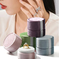 Wholesale Luxury Small Velvet Fabric for Jewelry Box Korea Design Earrings Pendants Rings Premium Box Packaging case