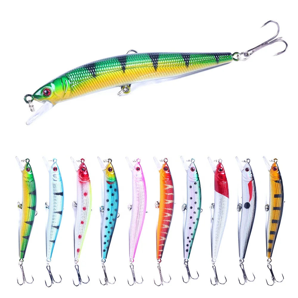 Wholesale MI141 10cm 8.4g Artificial Hard Baits Floating Minnow Fishing Lures
