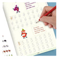 4pcs/set Reusable Handwriting Calligraphy Magic Practice Copybook Sank Magic Book