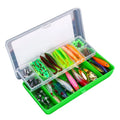 Hot Sale Uniker Multifunctional Fishing Lure Set 104 PCS with Plier and Box for Carp Fishing in Freshwater Rivers