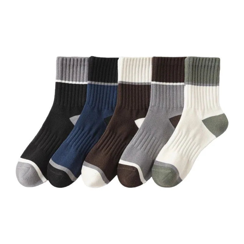Thick Knit Breathable Business Dress Men Socks Sport Cotton Crew Men Custom Socks