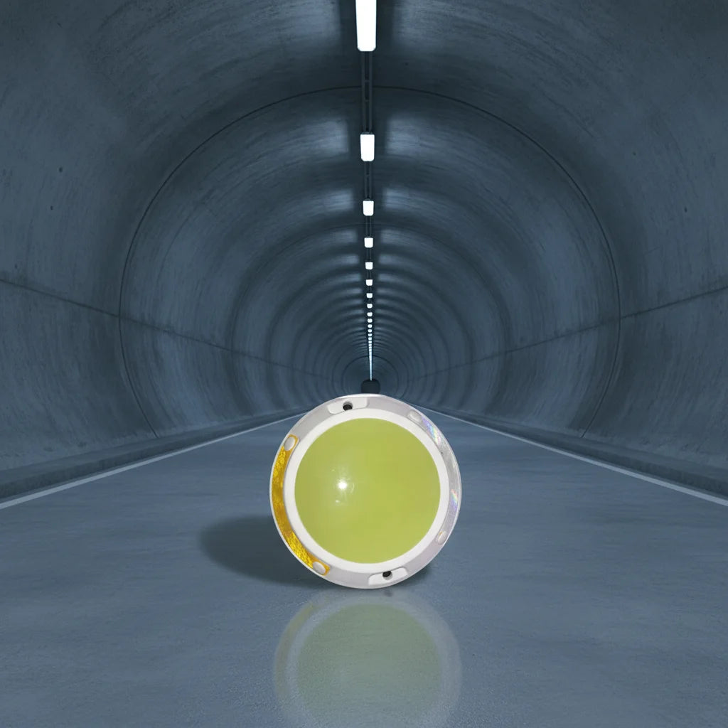 Tunnel Use Fluorescent Plastic Cat Eye Road Studs Traffic Warning Products for Road Safety