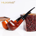 XIAOXIONG Classic Briar Wooden Billiard Smoking Pipe Handmade Lacquer Customized Luxury Portable Reusable High Grade