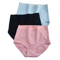 Cotton Elastic High Waist Soild Plus Size Butt Lifter Women Underwear Auti-bacterial Women Panties