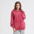 Solid Color Plus Size Mens and Womens Hoodies Drawstring Hood Thickened Blank Hoodie Factory Custom Hoodies