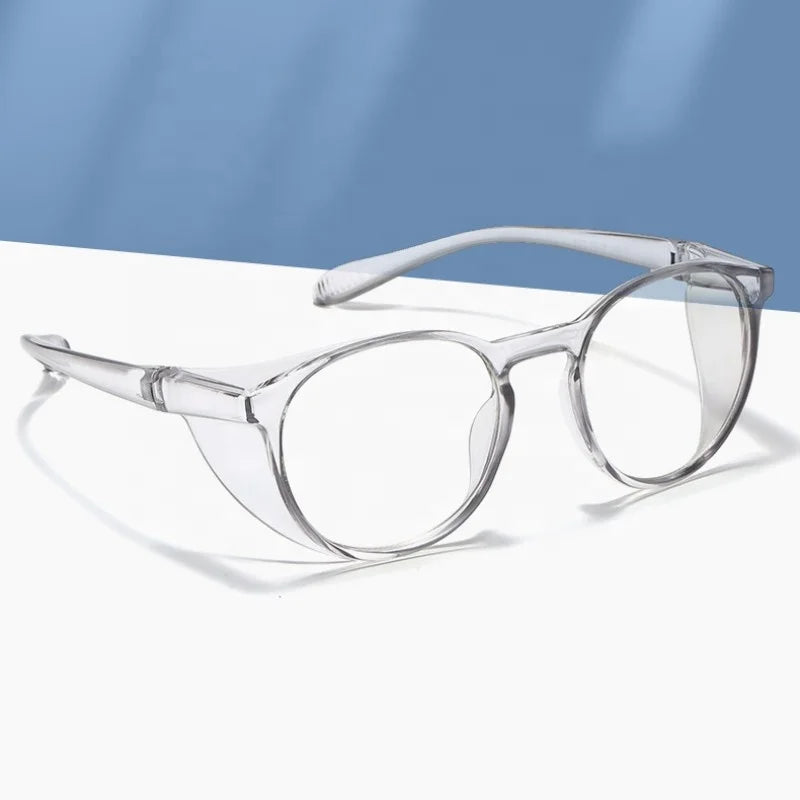 Jiuling Eyewear Round Uv400 Lens Anti Fog Water Frame Eyeglasses Adult Photochromic Blue Light Blocking Eye Glasses Tr90 Frames