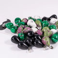 Huiying Factory Price Multicolor Natural Stone Water Drop Pendant Crystal Pendants Charms Pendants jewelry