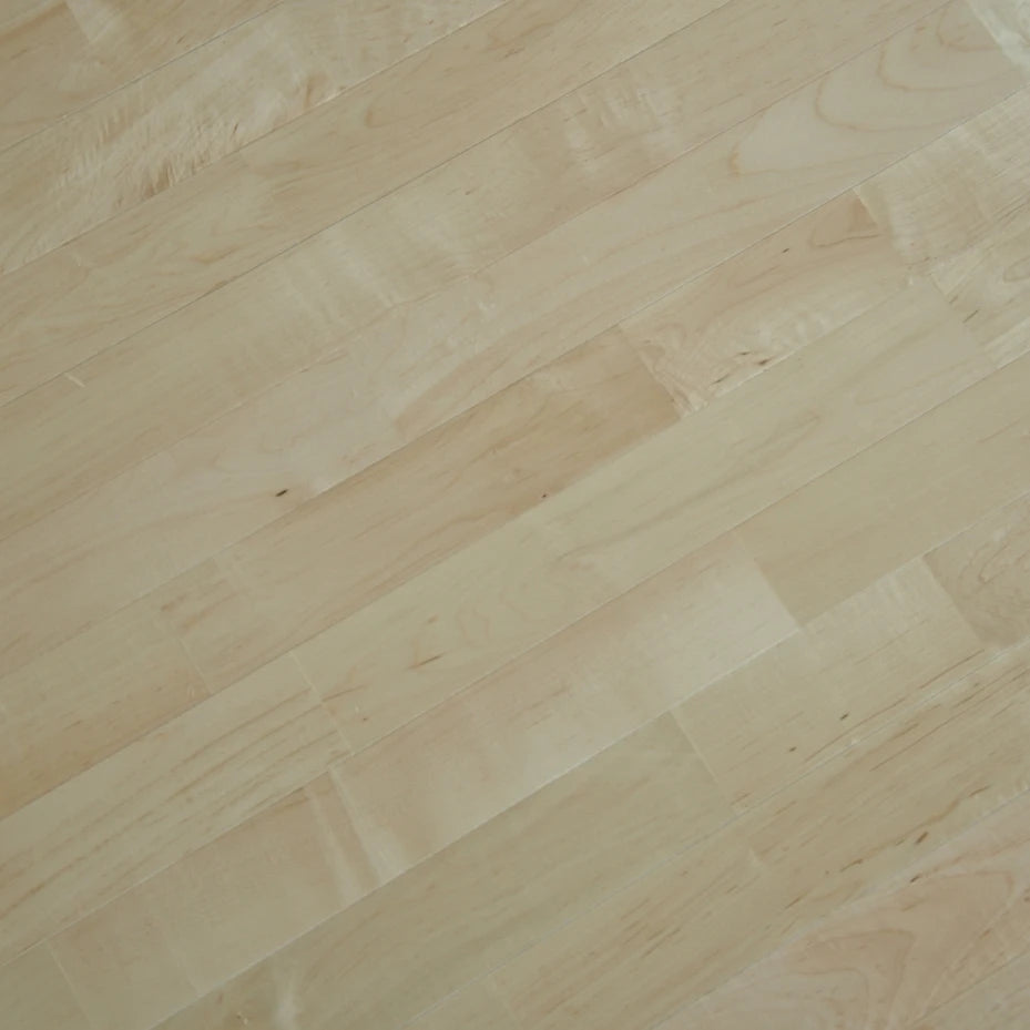 Sport Wooden Flooring Chinese Maple Solid Wood/hardwood Flooring for Gym