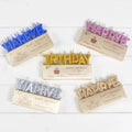 Golden Silver Thread Small Candle Flame Tea Light Cake Decoration Birthday Candle