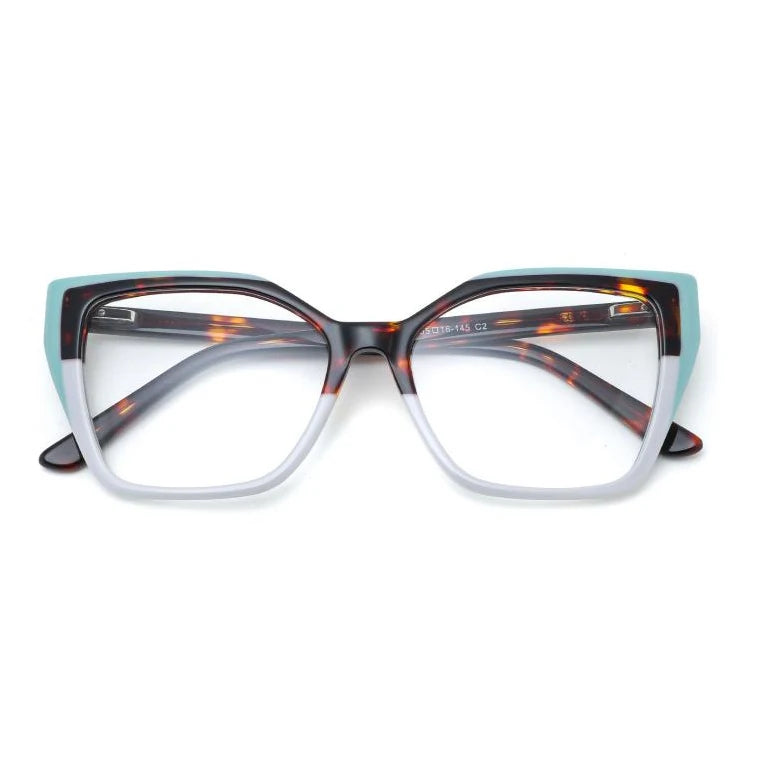 Italian Design China Factory  Square Acetate Optical Glasses Frame for Women