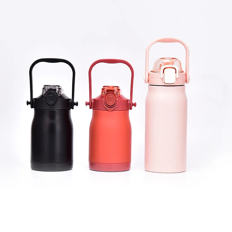 Outdoor Children'S Water Bottle Stainless Steel Double Wall Vacuum Insulated Cup