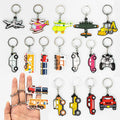 Promotional 2d Pvc Silicone Kawaii Custom Cartoon Key Chains Rings Car logo Charms Anime Keychains Accessories in Bulk
