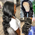 Virgin Pre Plucked Wig 180% Human Body Wave Hair 5x5 hd Lace Closure Wig Raw Hair Lace Closure Wigs