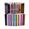 A5 A6 Glitter Holographic PU Leather Notebook Shell Loose Leaf Binder Cover Colorful Rainbow Diary Budget Budgeting Binder Cover