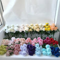 Wholesale  C-1366 Wedding Table Decoration Silk Artificial Rose Bouquets Flower