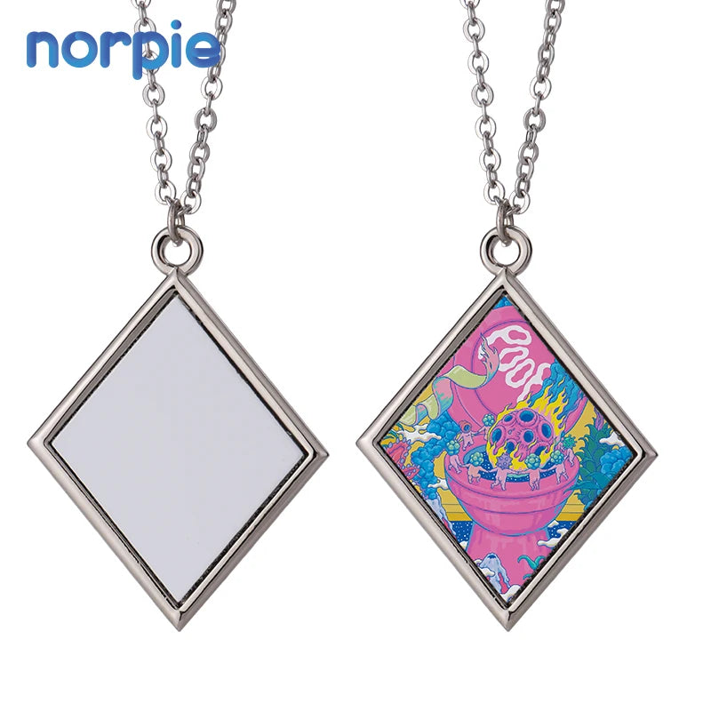 20%off Jewelry Necklaces Pendant Sublimation Metal Necklace
