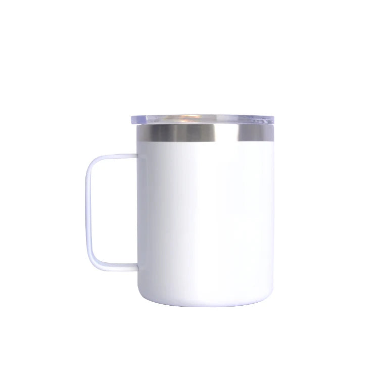 Customized 12oz 304 Stainless Steel Eco-Friendly Coffee Mugs for Travel & Camping