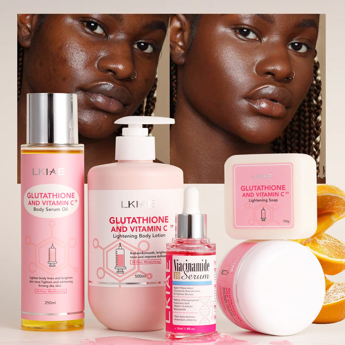 Custom Made Organic Body Care Whitening Butter Oil Body Cream Skin Body Lotion Armpit Whitening Cream