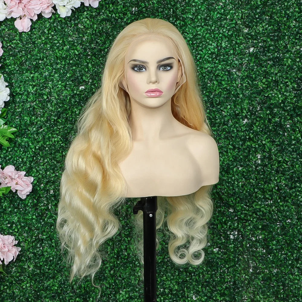 Blonde Wigs Human Hair Lace Front Brazilian 360 Lace Wigs Vendor 13x4 13x6 HD Lace Frontal Wigs for White Women Wholesale