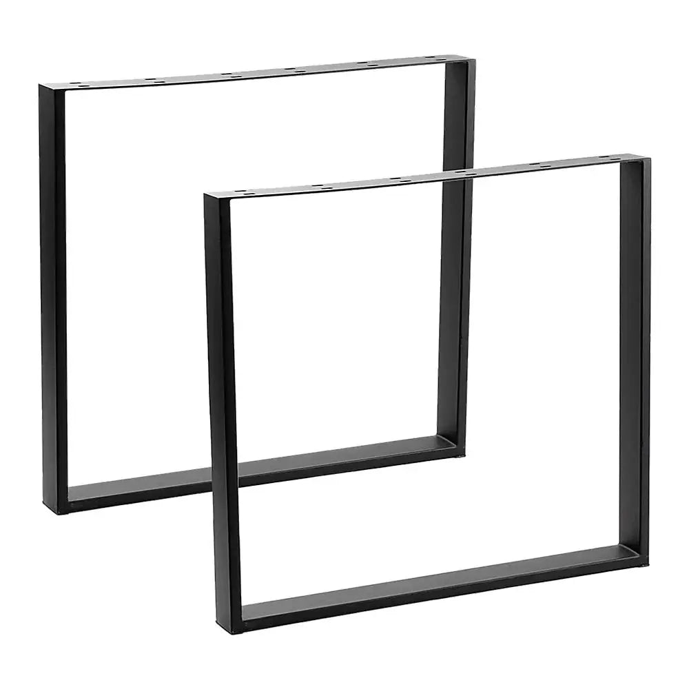 WEKIS DIY Projects Retro Industrial Design Fully Welded Square Shaped SideTable Console Tables Bench Desk Legs