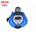Surfking 12' Inflatable Fin Pedal Kayak Fin Pedal Drive Offer Efficient Lightweight and Compact Propulsion Method New Design