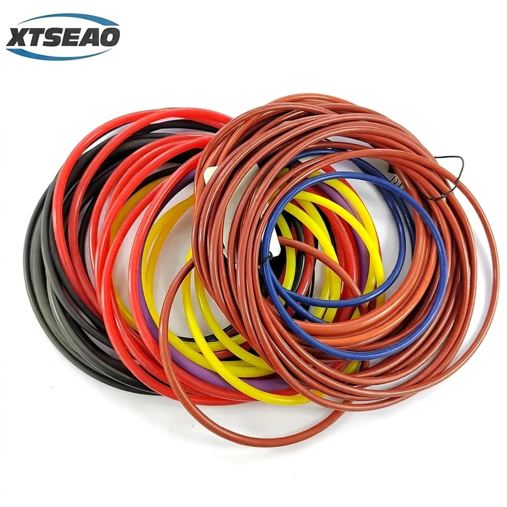 China Manufacture Directly Supply NBR FKM FPM Silicone EPDM O Ring Set Rubber O-ring