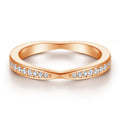 Hot Selling Fashion Jewelry Temperament Simple Low Price Zircon 925 Sterling Silver Rings