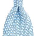 Wholesale Fashion All Over Animal Printed Casual Necktie Custom Cute Whale Pattern Ties Men Silk