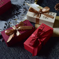 Wholesale Custom Gift Box Easy to Assemble Wedding Favors Gift Wrap Boxes for Guests Snack Food Candy