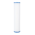 Hee Yoo HY-20BB Washable PE Polyester 2.5x10 Pleated Poly Sediment 5/10/20 Micron Water Filter Cartridge 1 Year Warranty