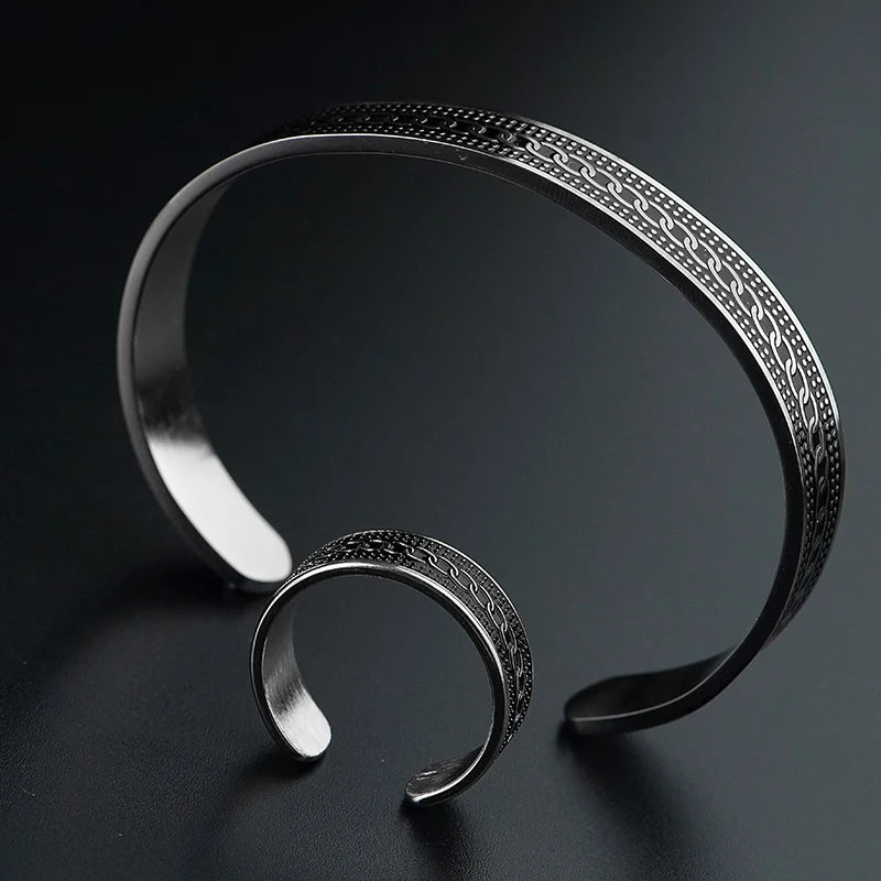Personalized Message Islam Muslim Men Jewelry Gift Stainless Steel Arabic Bracelet Ayatul Kursi Cuff Bangles Women Jewelry Set